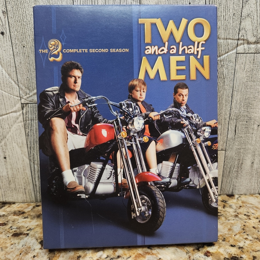 Two and a half Men The Complete Second Season 4-Disc DVD Set 2nd Season